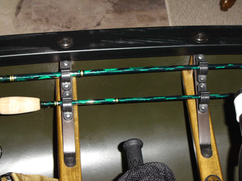 Rubber Rod Holder Small Hook / BajaEdd