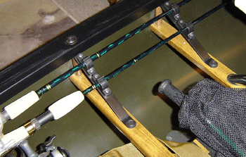 Rubber Rod Holder Small Hook / BajaEdd