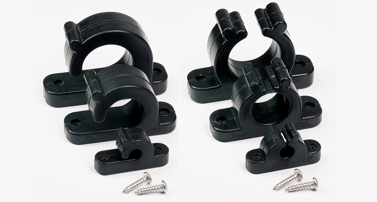 rubber fishing rod holder clips Organized Average Clip Pack of 16 : Fishing Equipment : Sports & Outdoors Perfect for tournament anglers Pole Storage Clips | Fishing