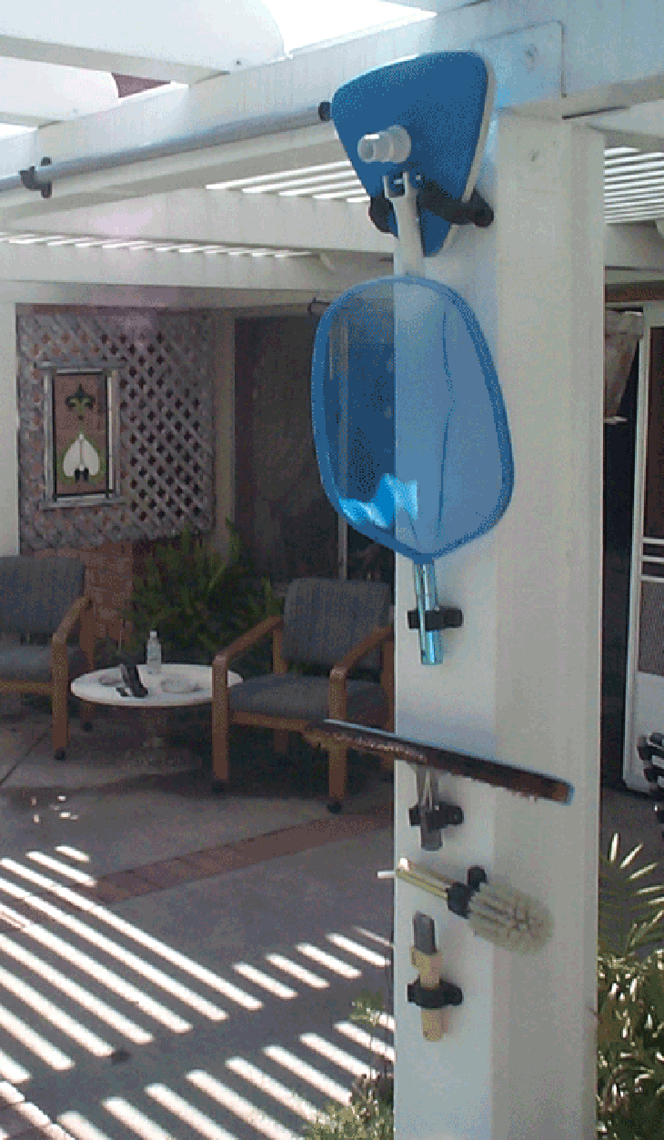 Medium Rubber Rod Holder - Hook Style / BajaEdd